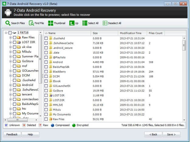 data recovery software for android internal memory