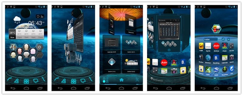 Next Launcher 3D Shell Lite