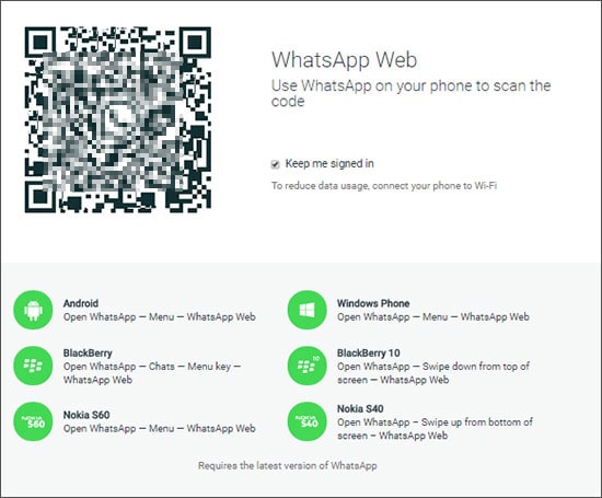 access whatsapp web on computer