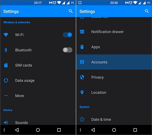 google cloud backup for android