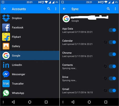 how to backup android phone to google cloud