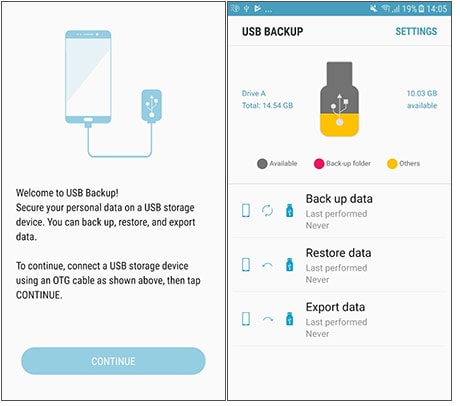 Tilbagebetale værktøj udgifterne Abdroid USB Backup: Backup Android Data Easily