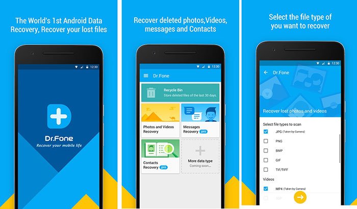 contacts recovery app for android