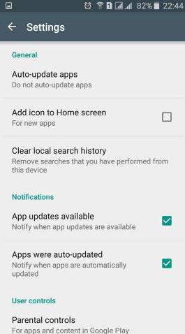 How do I remove icons from android