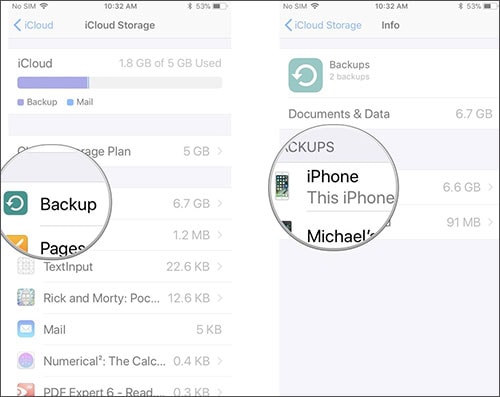 remove messages from icloud