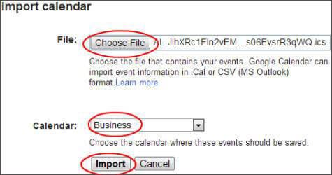 how to export calendar from icloud to gmail