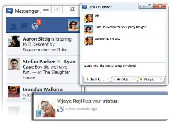facebook messenger windows