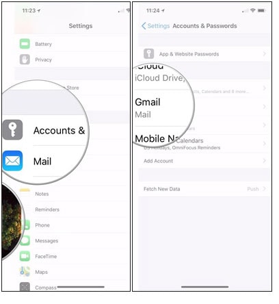 how to fix email on iphone