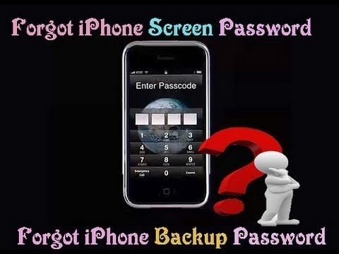 how to retrieve iphone password