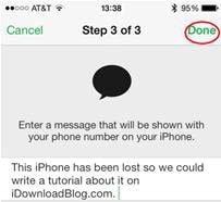 How to reset a stolen iphone