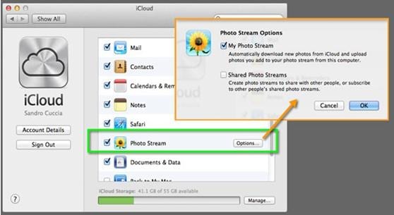 upload photos to icloud from mac