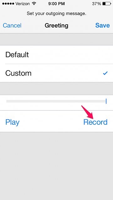how to change and record a voicemail greeting