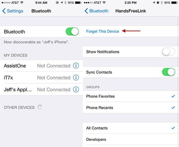 Portaal dek struik Tips on Reset iPhone Bluetooth to Fix Bluetooth Issues