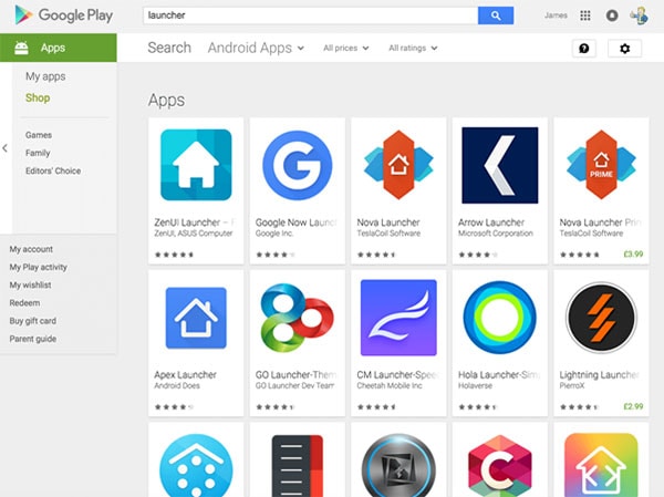restore deleted apps on google play