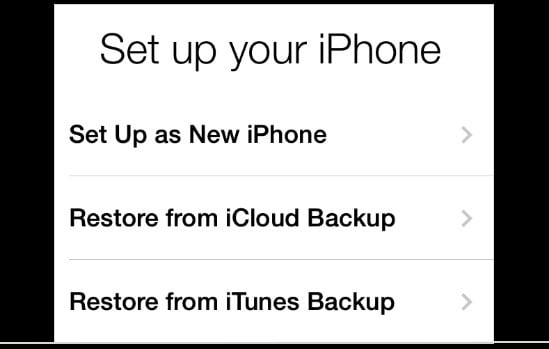 restore iphone from backup windows