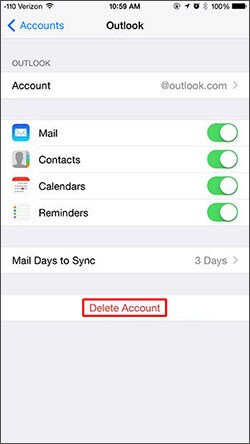 iphone calendar not syncing with outlook