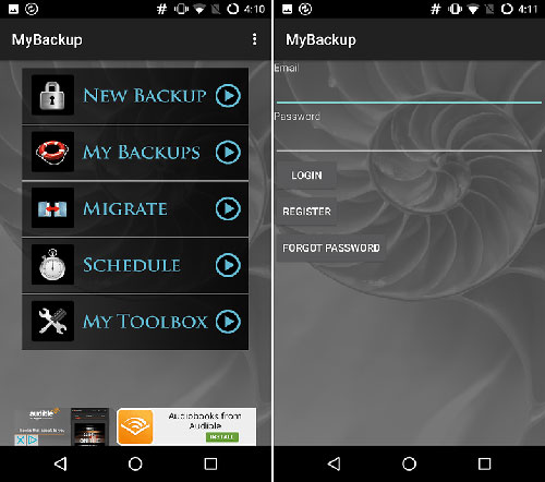 best backup app for Android