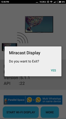 Miracast Display Finder