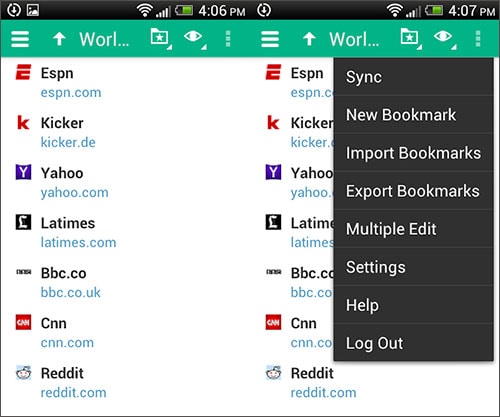 How to Backup Bookmarks on Android Phone