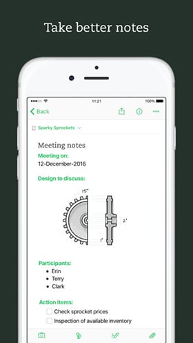 notes app for iphone