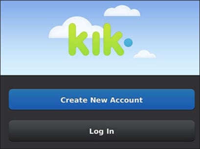 how can i create a kik messenger account
