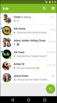 how to block someone on kik messenger