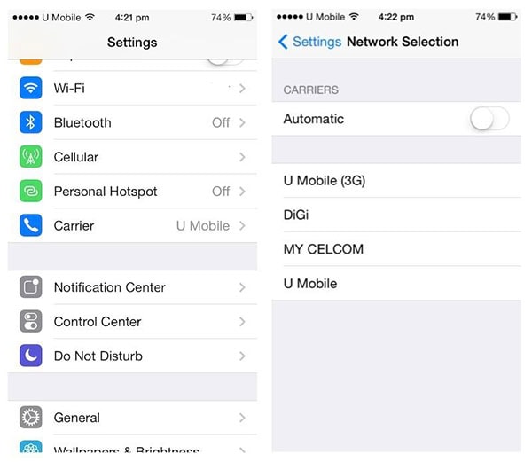 how to disable location services on iphone