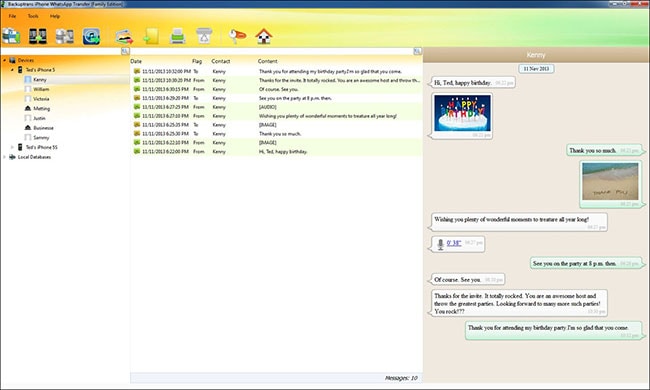 WhatsApp backup pc software