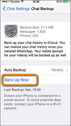 transfer whatsapp backup from google drive to icloud free