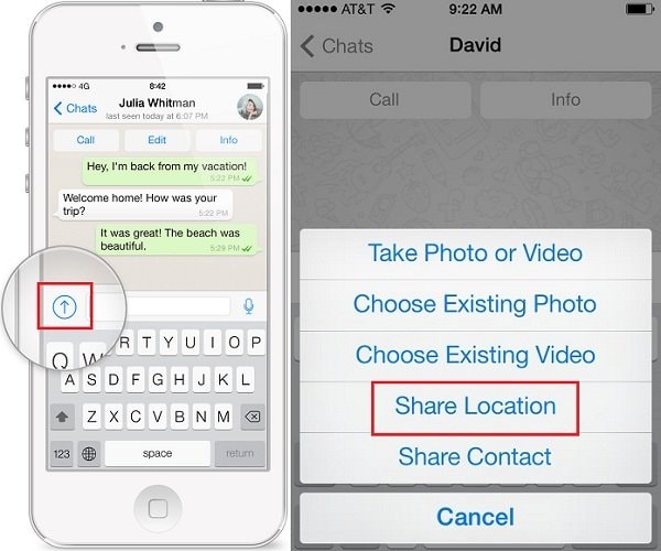 How to Share Your Location via WhatsApp: iPhone & Android