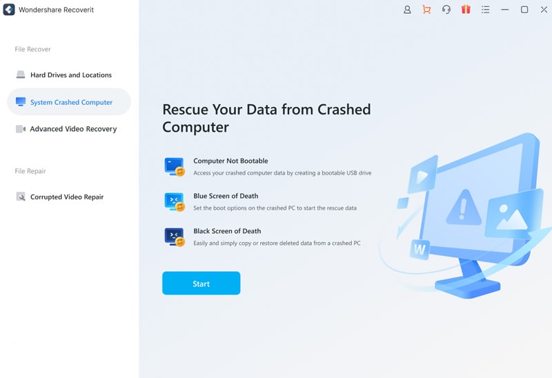 recover partition with recoverit