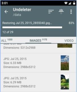 video recovery app for android