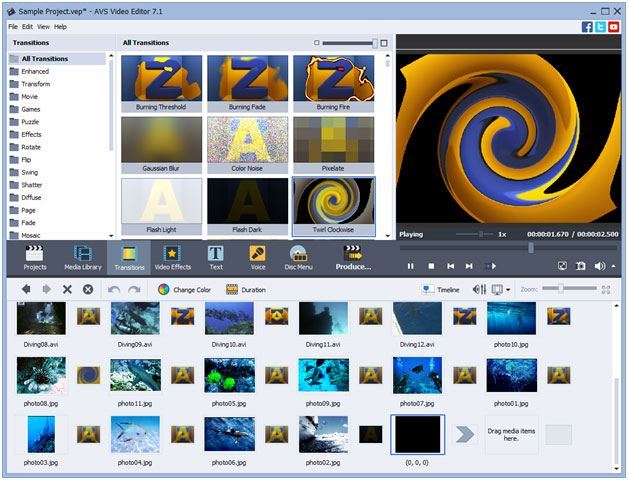 AVS Video Editor edit canon cam videos