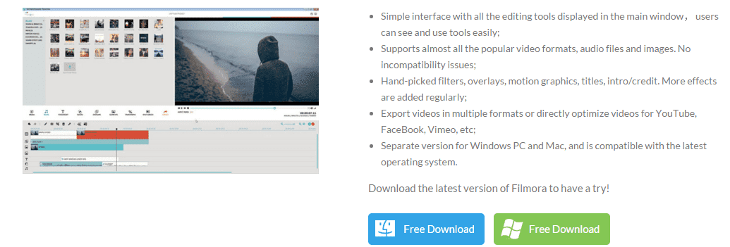 Filmora video editor