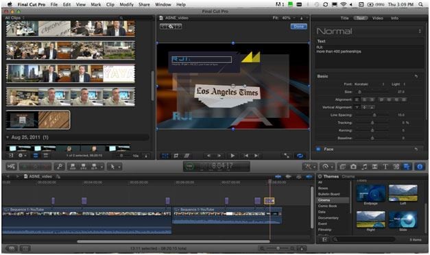 Best video editing software for mac youtube