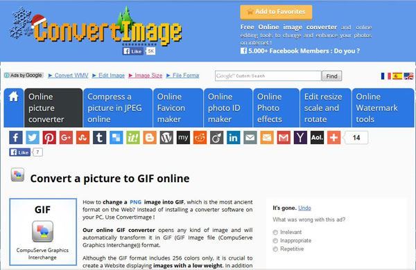 Convert JPG to GIF with reaConverter — Batch Conversion Software