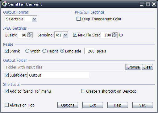 Easy2Convert GIF to JPG Freeware (gif2jpg)