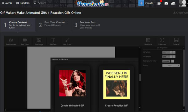 Create animated gifs for giphy and online platforms by Paramkhuttan