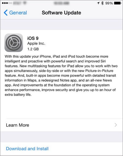 how to install iOS 9