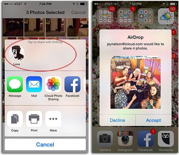 how to transfer photos from iphone to ipad