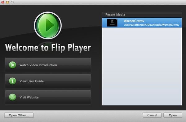 Flip Player for Mac