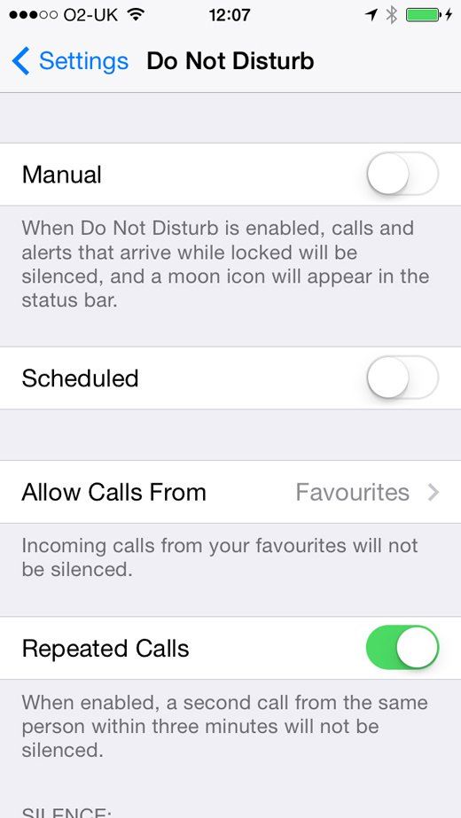 solve the issue of iphone goes straight to voicemail