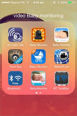 video baby monitor iphone