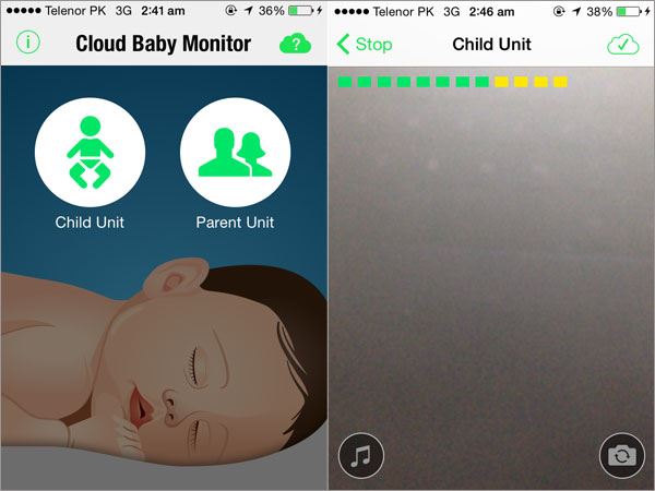 video baby monitor with iphone app