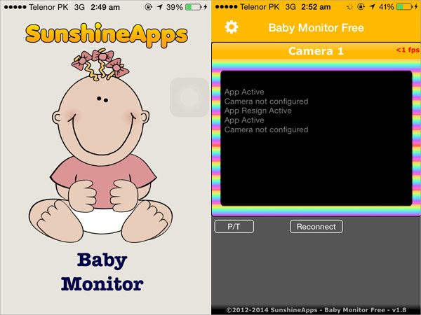 baby video monitor with iphone app
