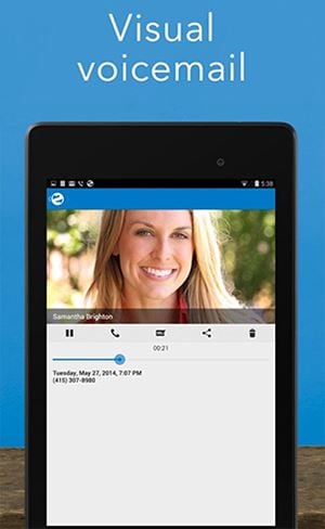 great app for voicemail transcription