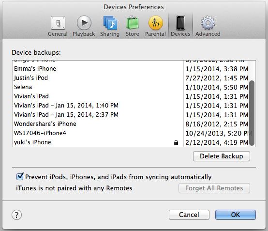 sync ipod to new itunes