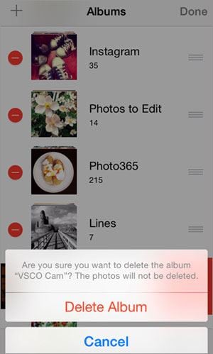 how to make photo albums on iphone