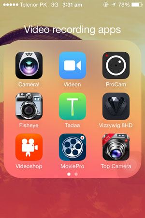 top 8 video recording app to download