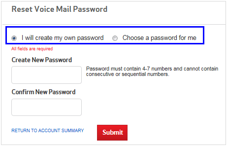 voicemail password iphone